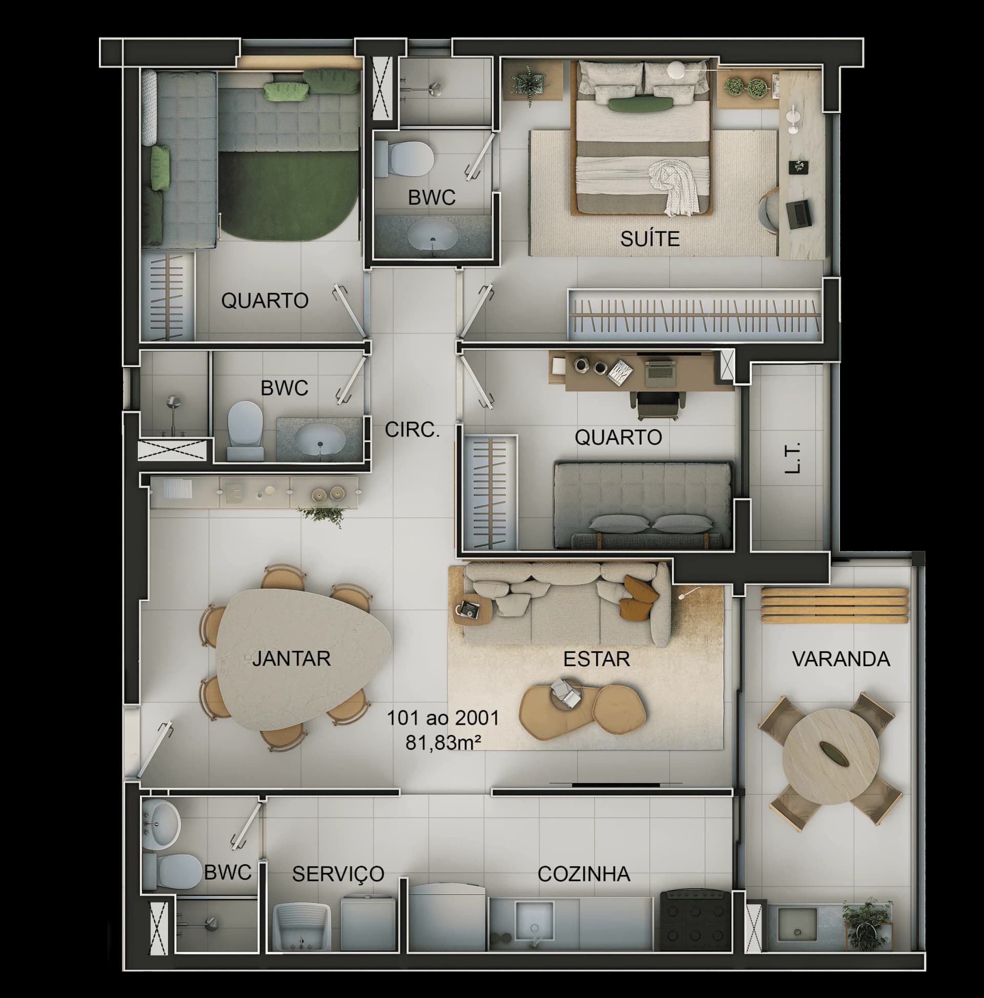 81m²