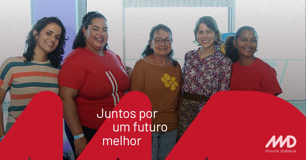 Bora Impactar: Moura Dubeux apoia a ONG Casa Menina Mulher