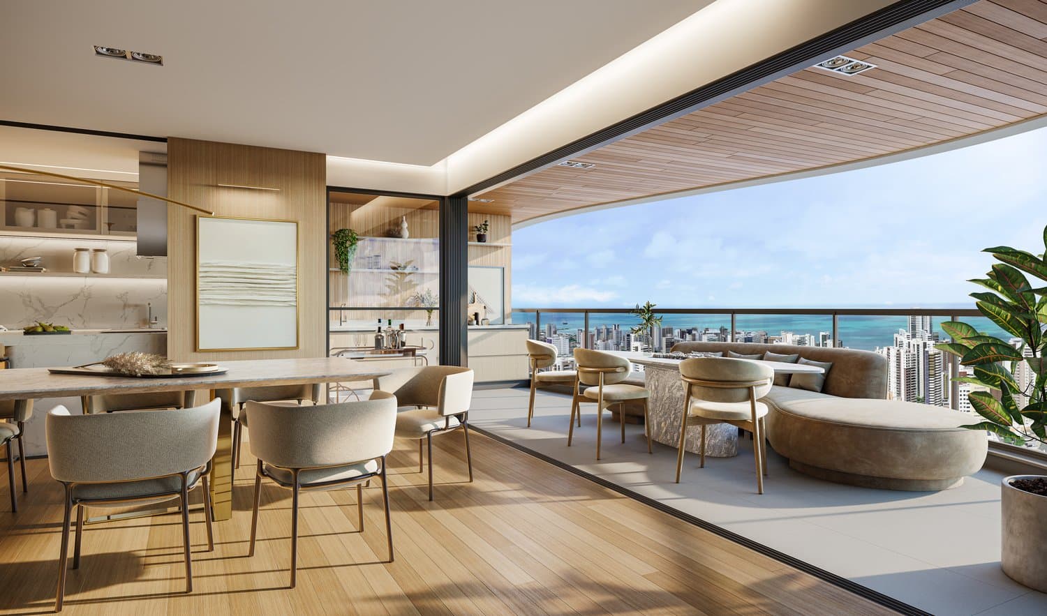 5 empreendimentos com varanda gourmet em Fortaleza