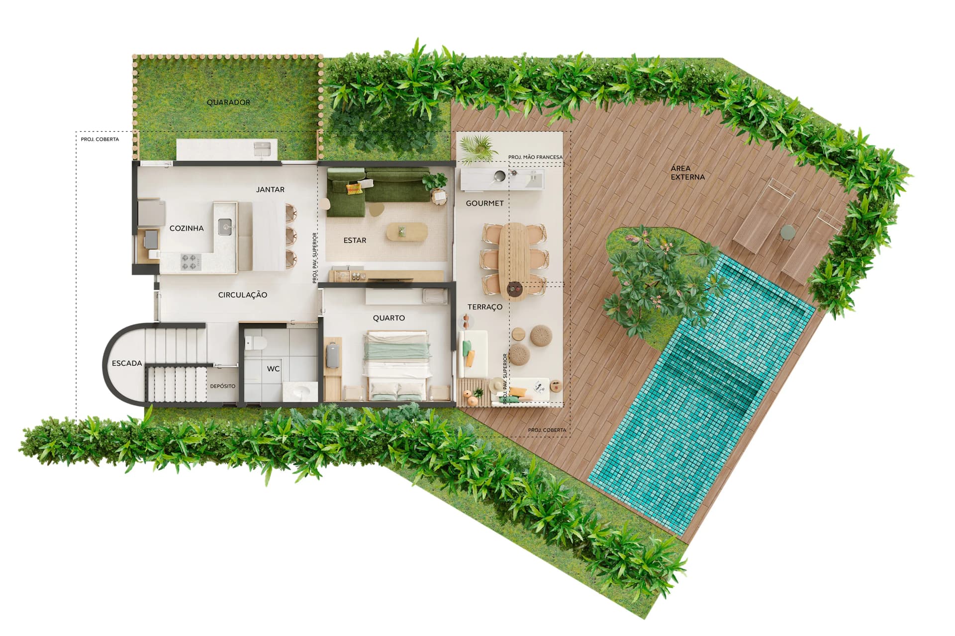 144m²