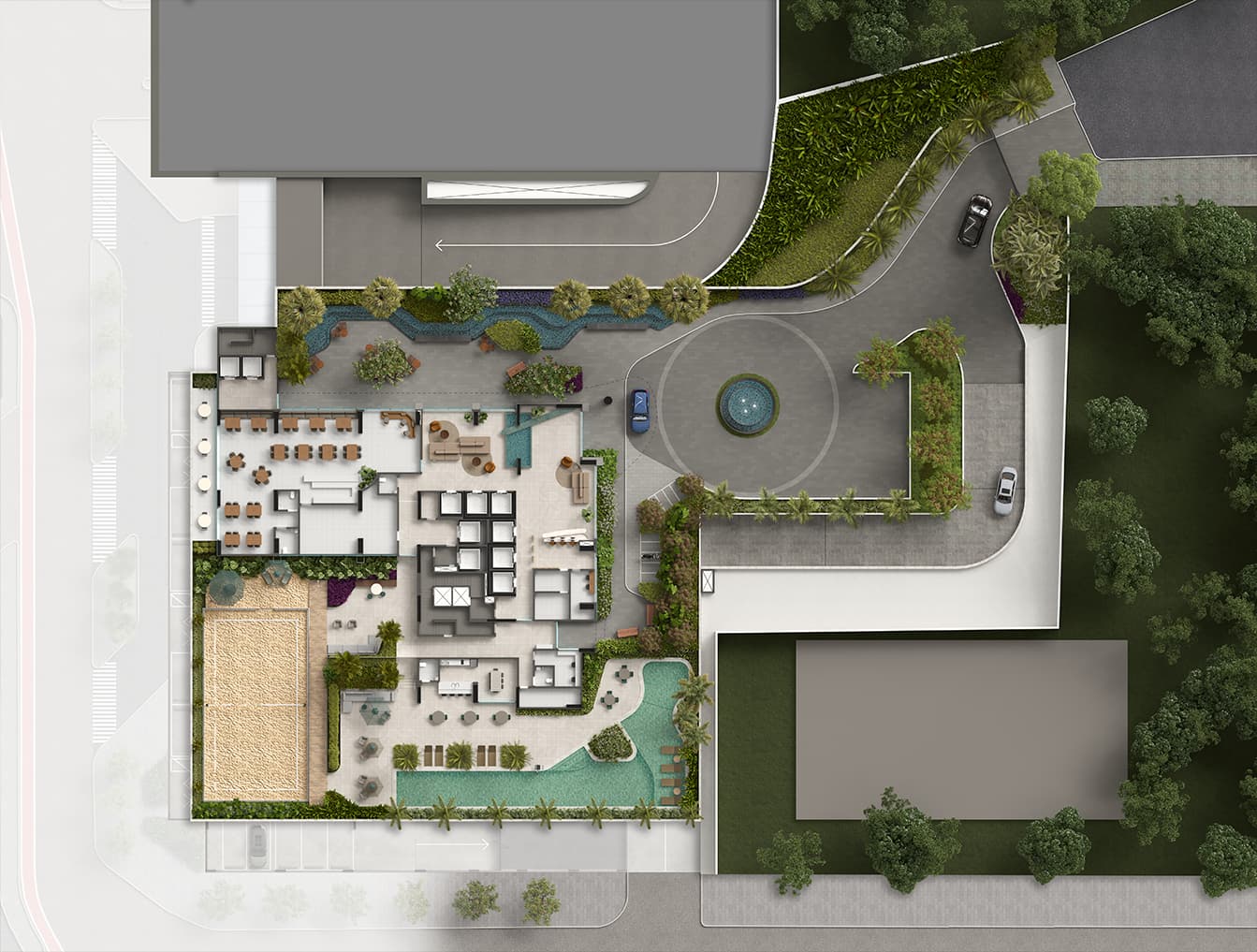 360m²