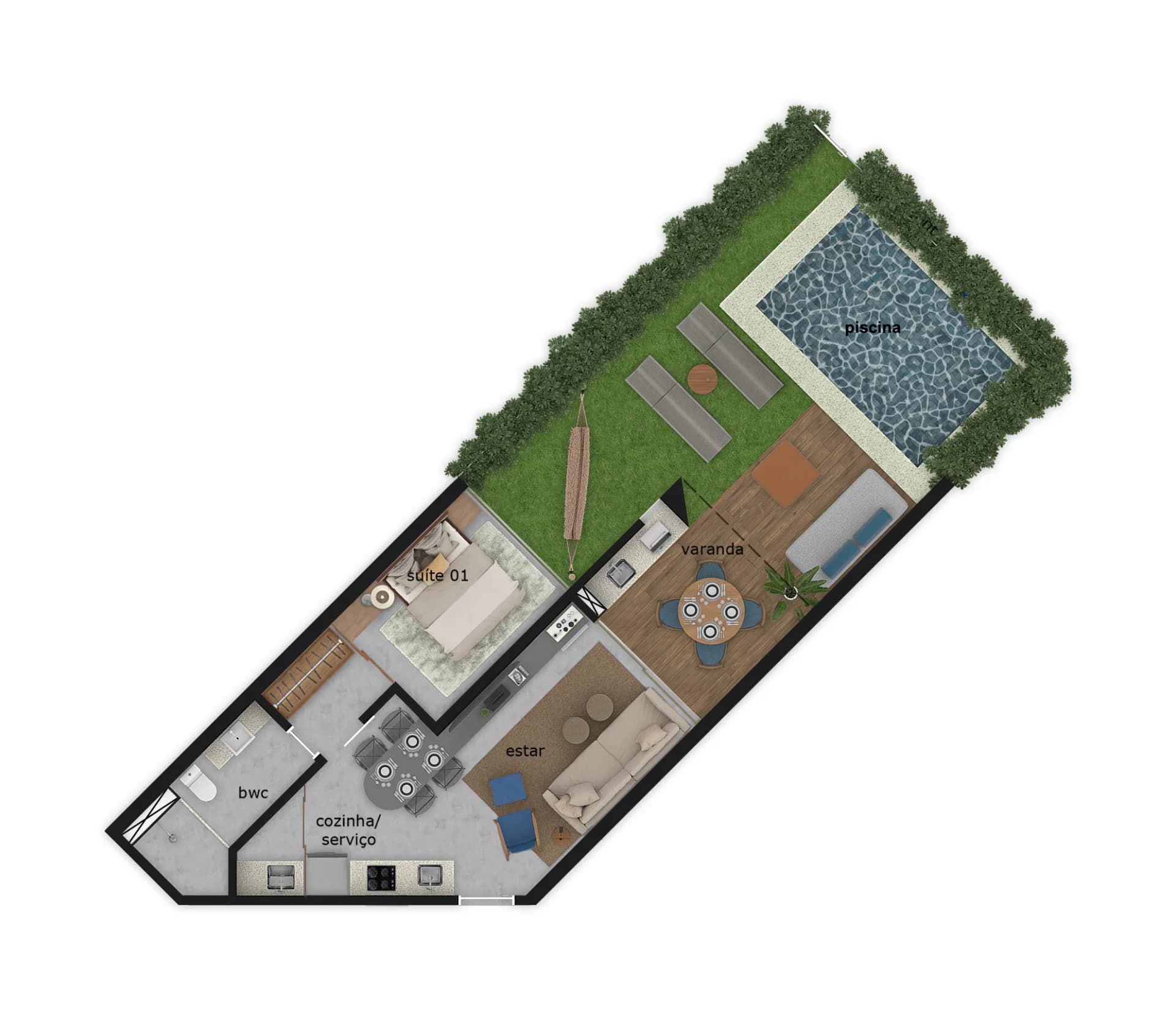 54m²