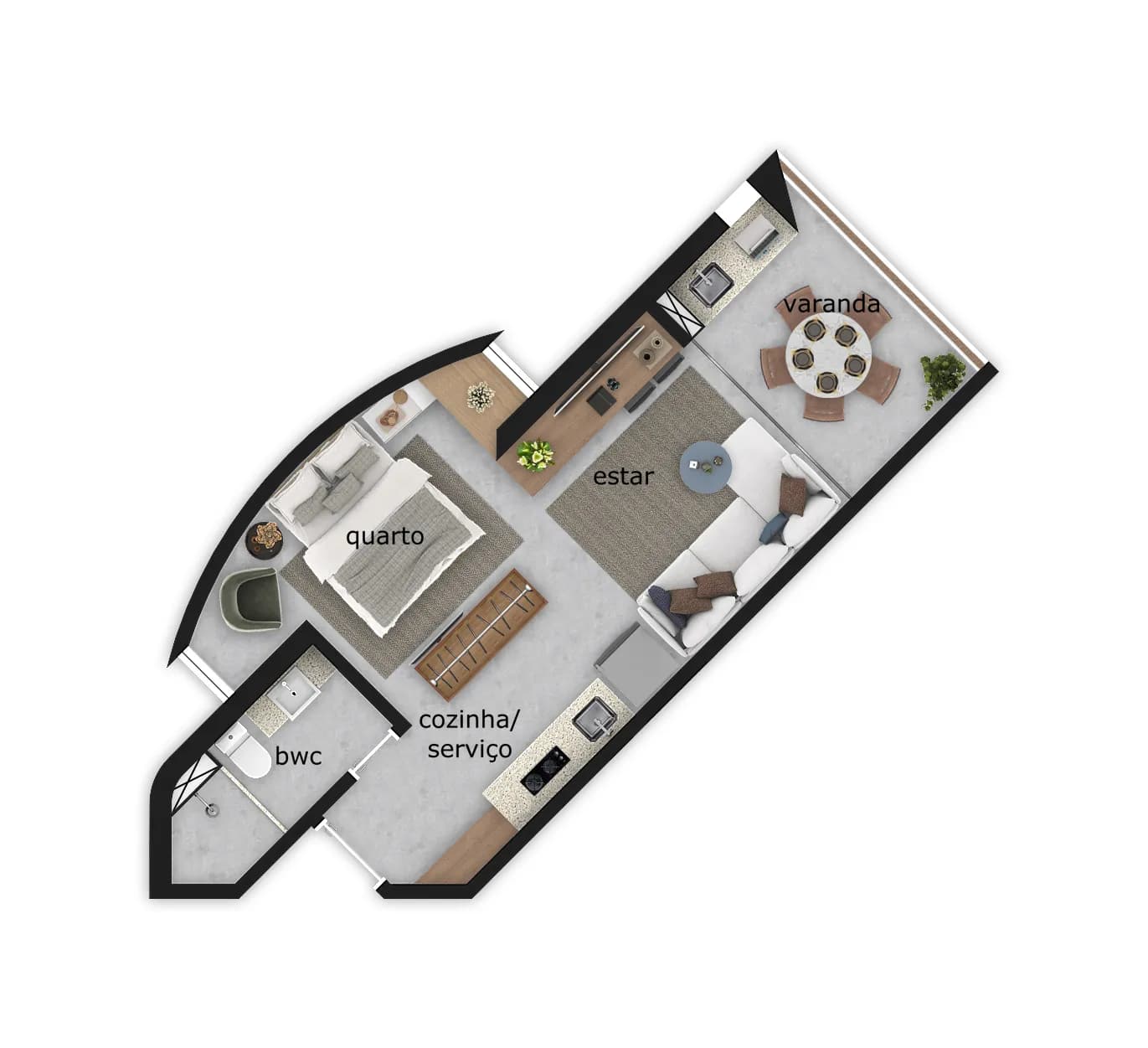 57m²