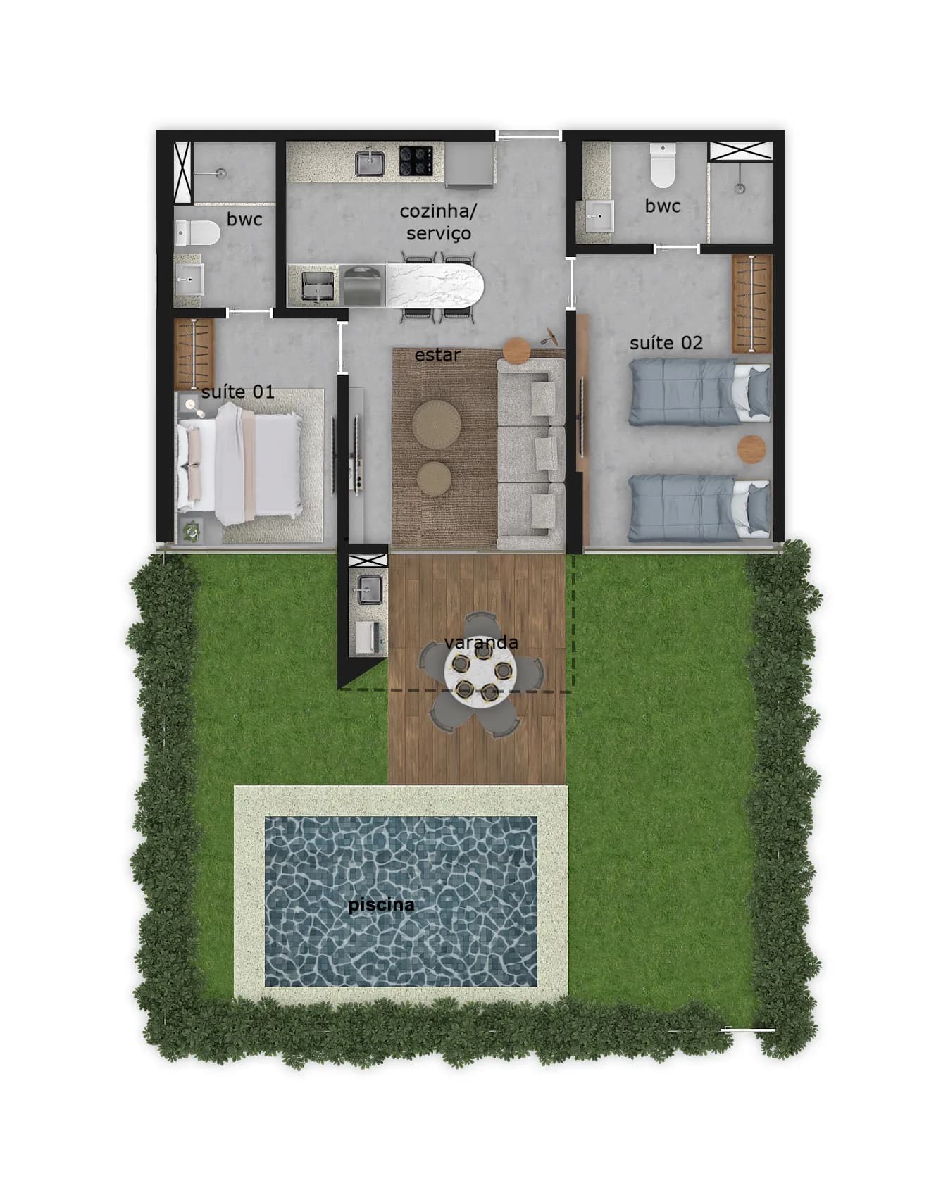 62m²