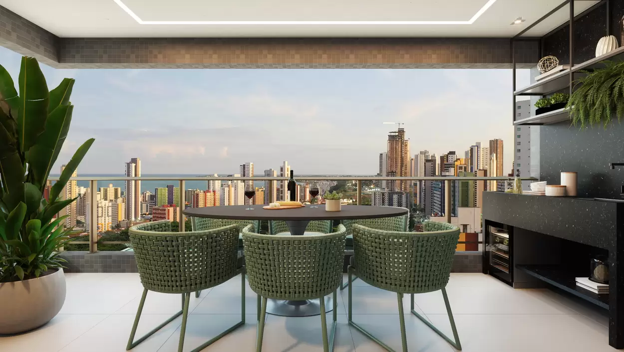 Apartamento com varanda gourmet: o que é e como decorar?